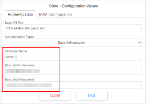 Configure Odoo