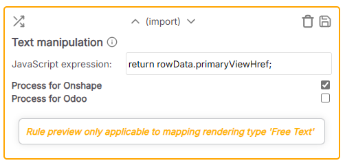 Primary View Href Mapping